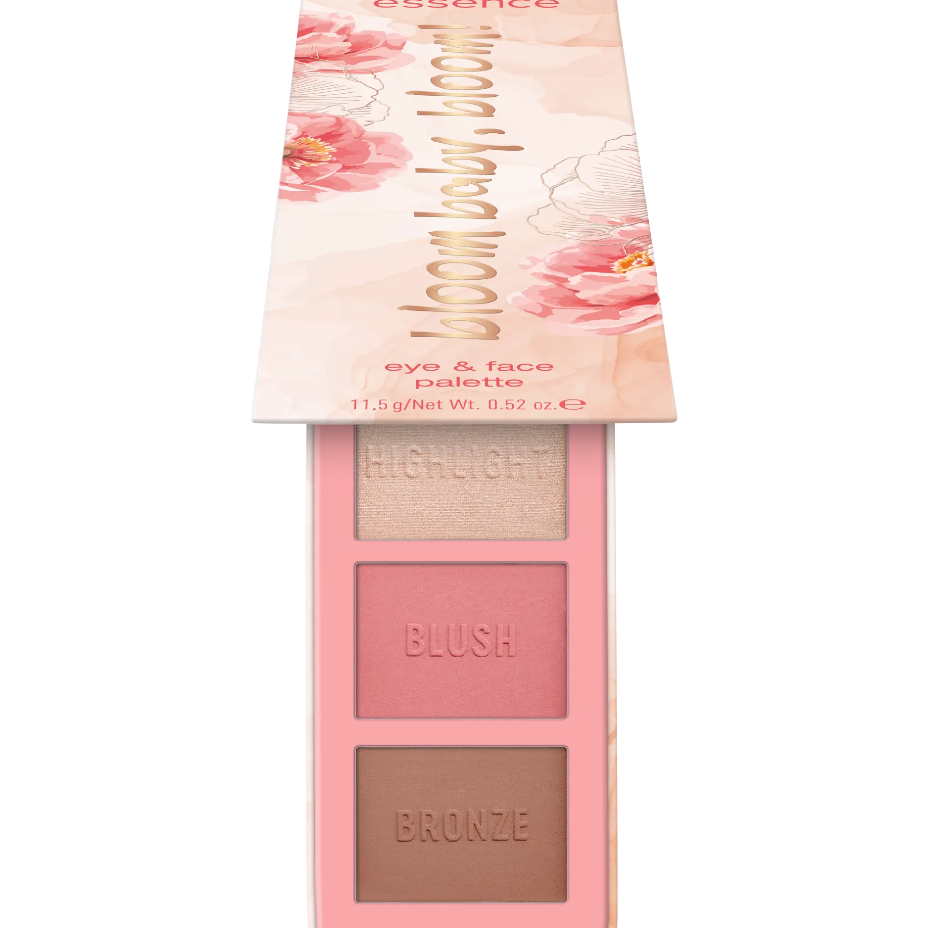 Oogschaduw|Blush^essence bloom baby, bloom! eye & face palette 01 - Make it bloom