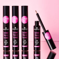 Wenkbrauwen^essence brow like a boss ink brow gel 04 - Ash Brown