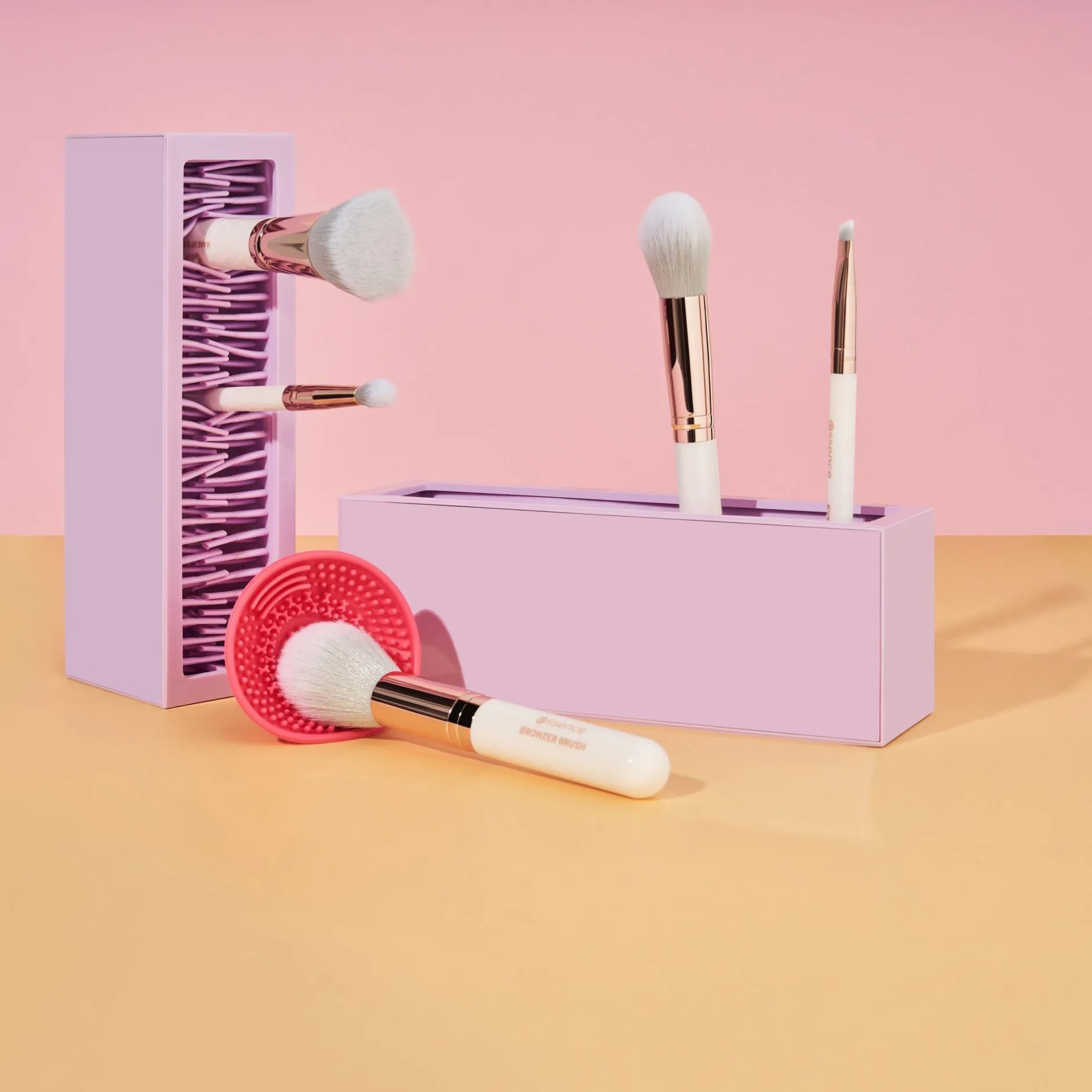 Kwasten En Tools^essence BRUSH CLEANSING SET