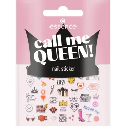 Nail Art^essence call me QUEEN! nagelsticker -