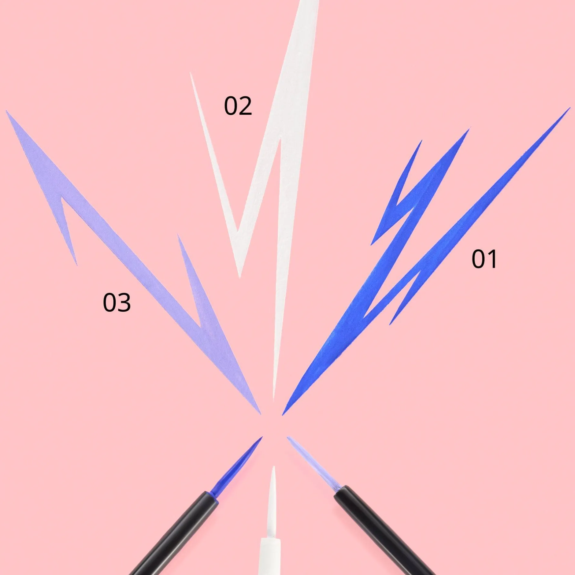 Eyeliner En Oogpotloden^essence COLOUR IT! vloeibare eyeliner 02 - White