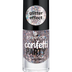 Top- En Basecoat^essence confetti PARTY transformerende topcoat -