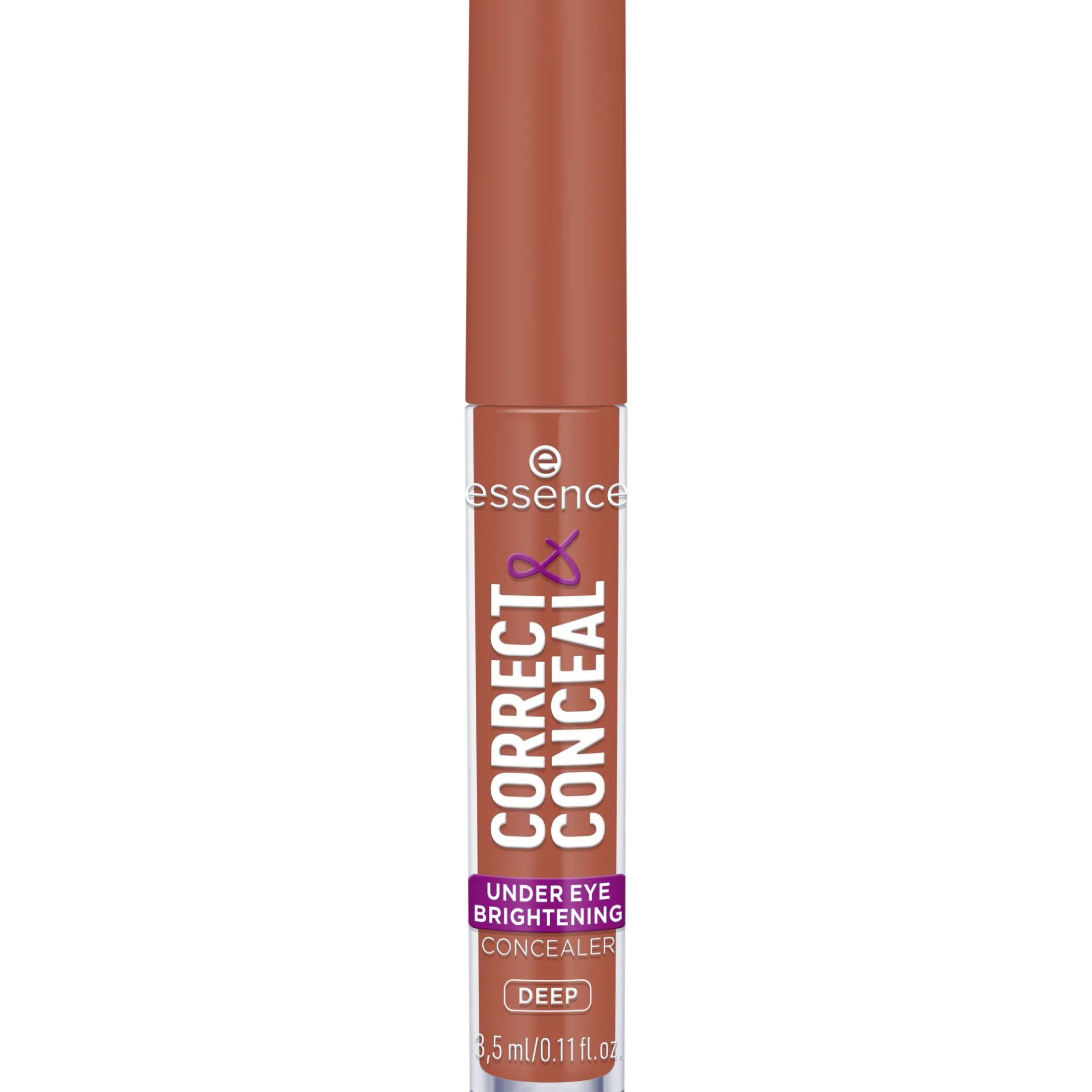 Concealer^essence CORRECT & CONCEAL verhelderende concealer voor onder de ogen 40 - Deep