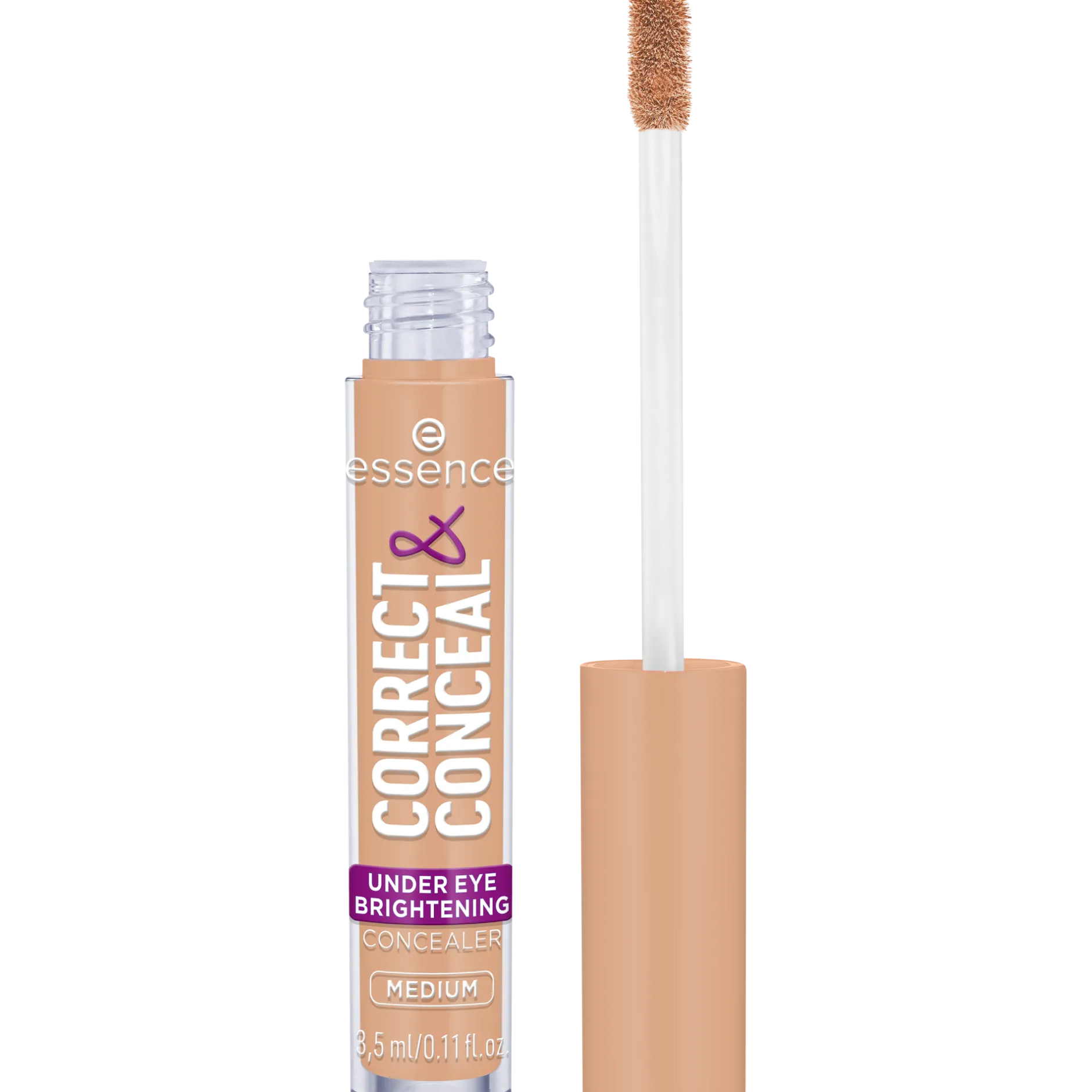 Concealer^essence CORRECT & CONCEAL verhelderende concealer voor onder de ogen 20 - Medium