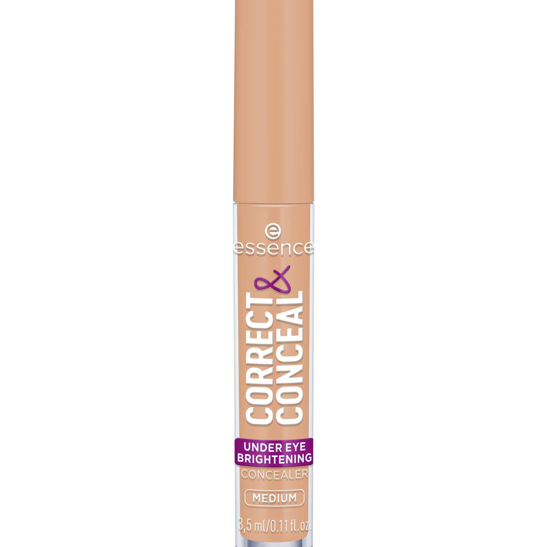 Concealer^essence CORRECT & CONCEAL verhelderende concealer voor onder de ogen 20 - Medium