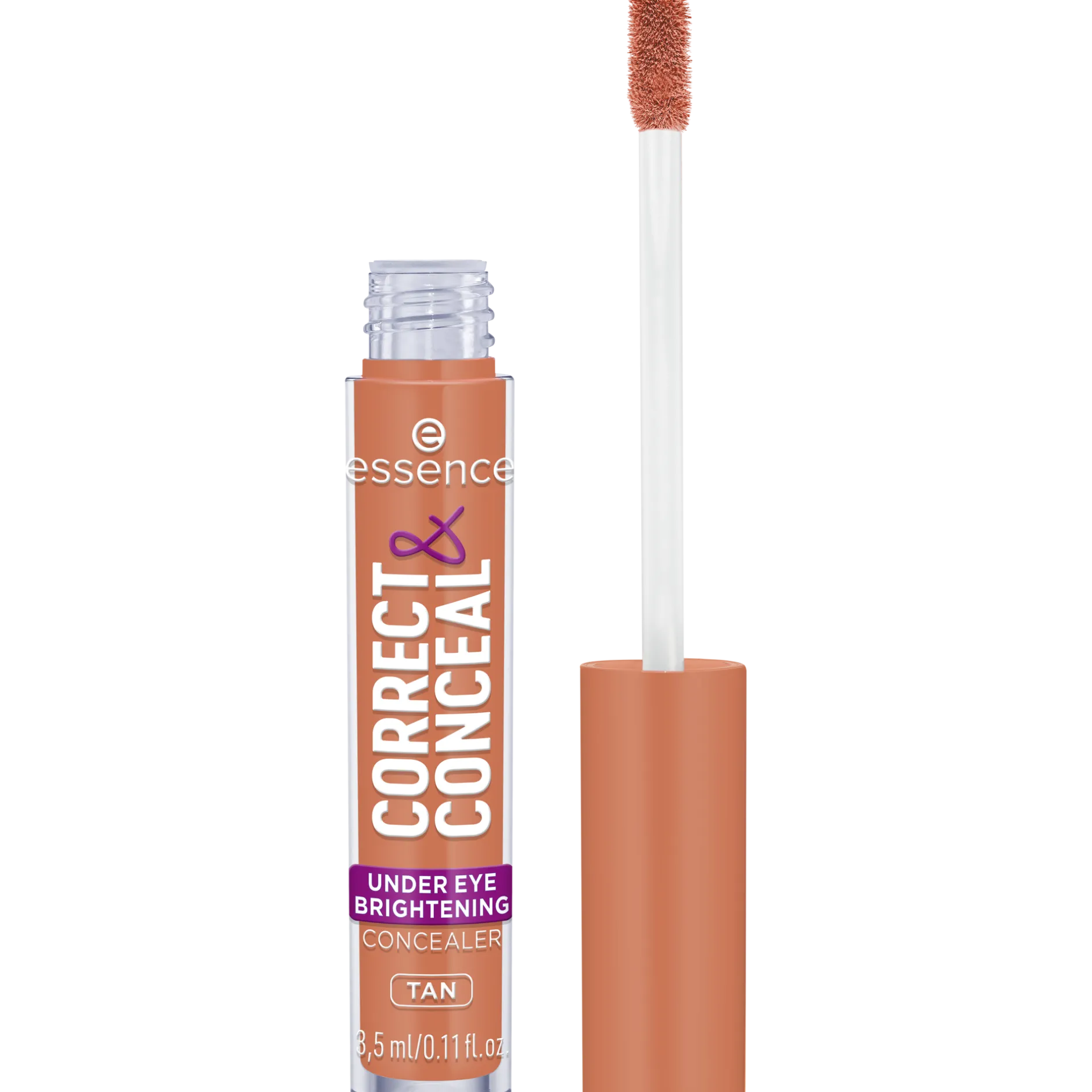 Concealer^essence CORRECT & CONCEAL verhelderende concealer voor onder de ogen 30 - Tan
