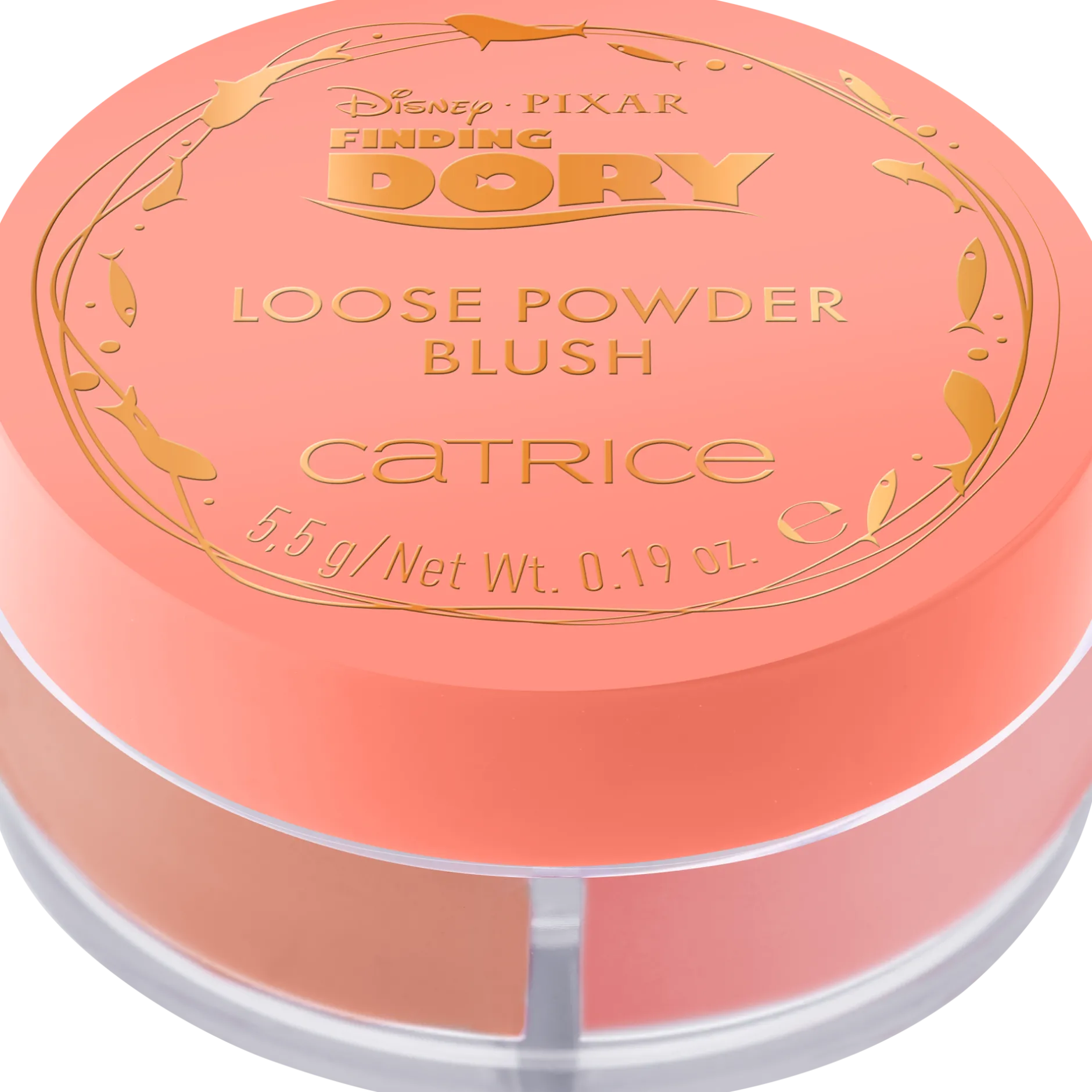 Blush^essence Disney Pixar Finding Dory Losse Poeder Blush 020 - Coral Charm