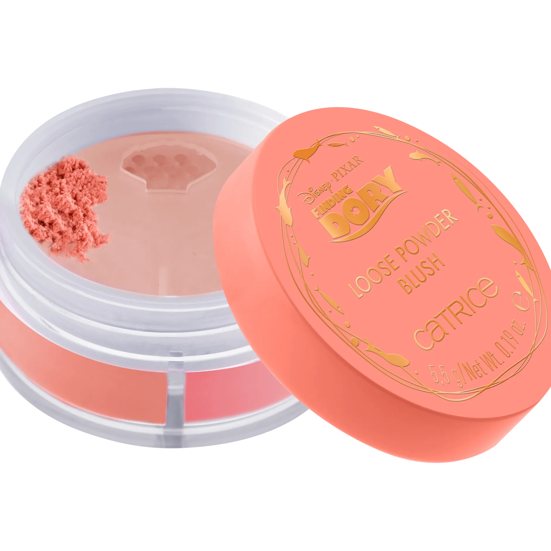 Blush^essence Disney Pixar Finding Dory Losse Poeder Blush 020 - Coral Charm