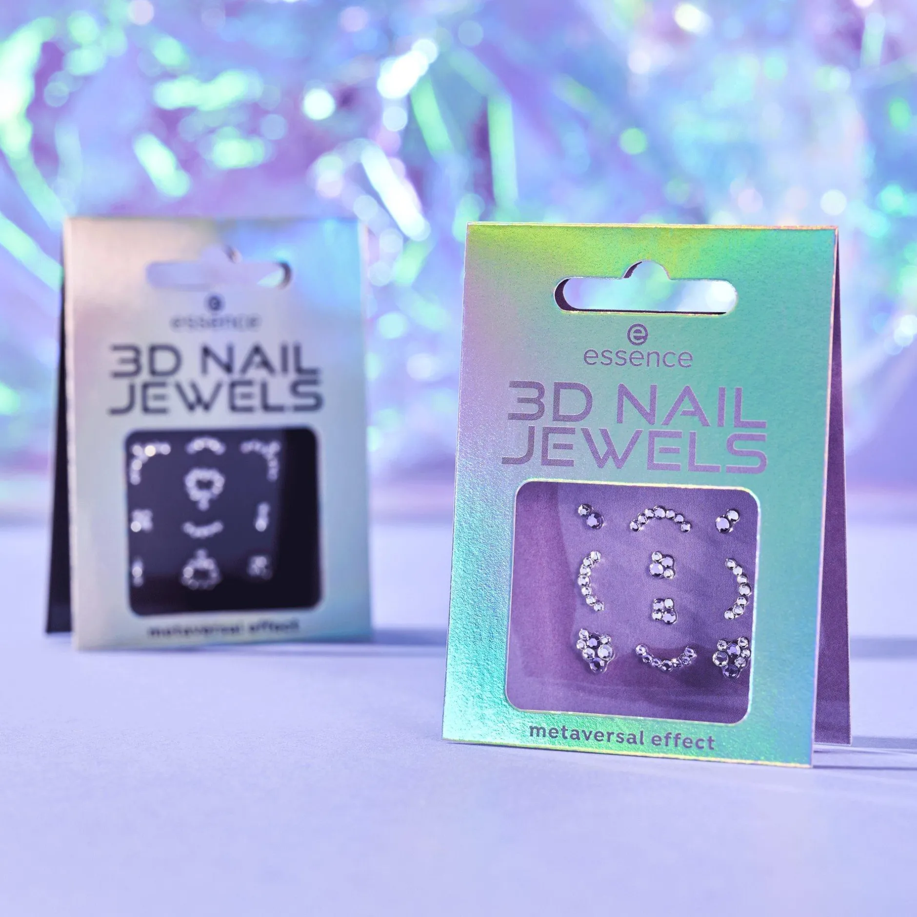 Nail Art^essence 3D NAIL JEWELS 01 - future reality
