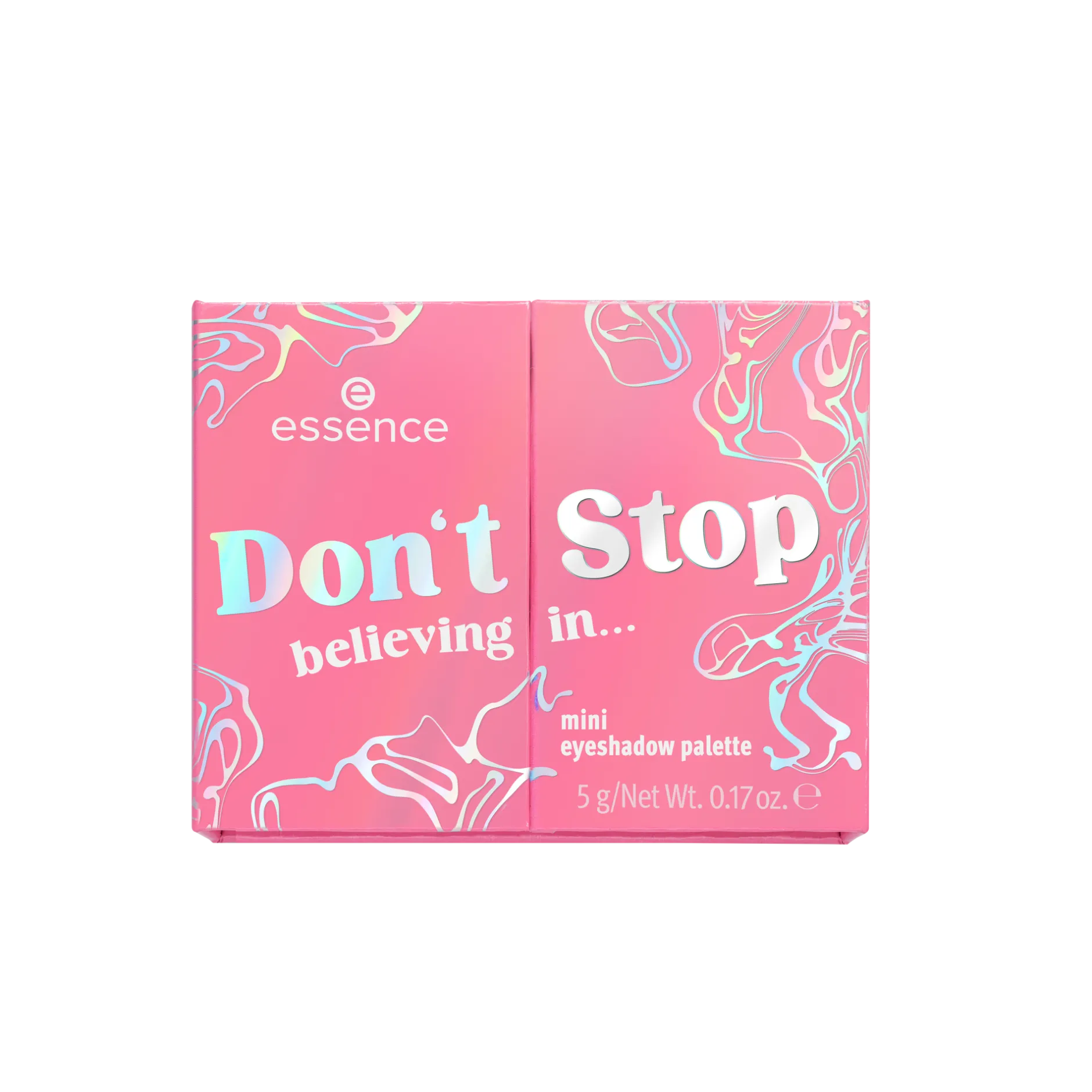 Oogschaduw^essence Don't Stop believing in… mini oogschaduwpalet -