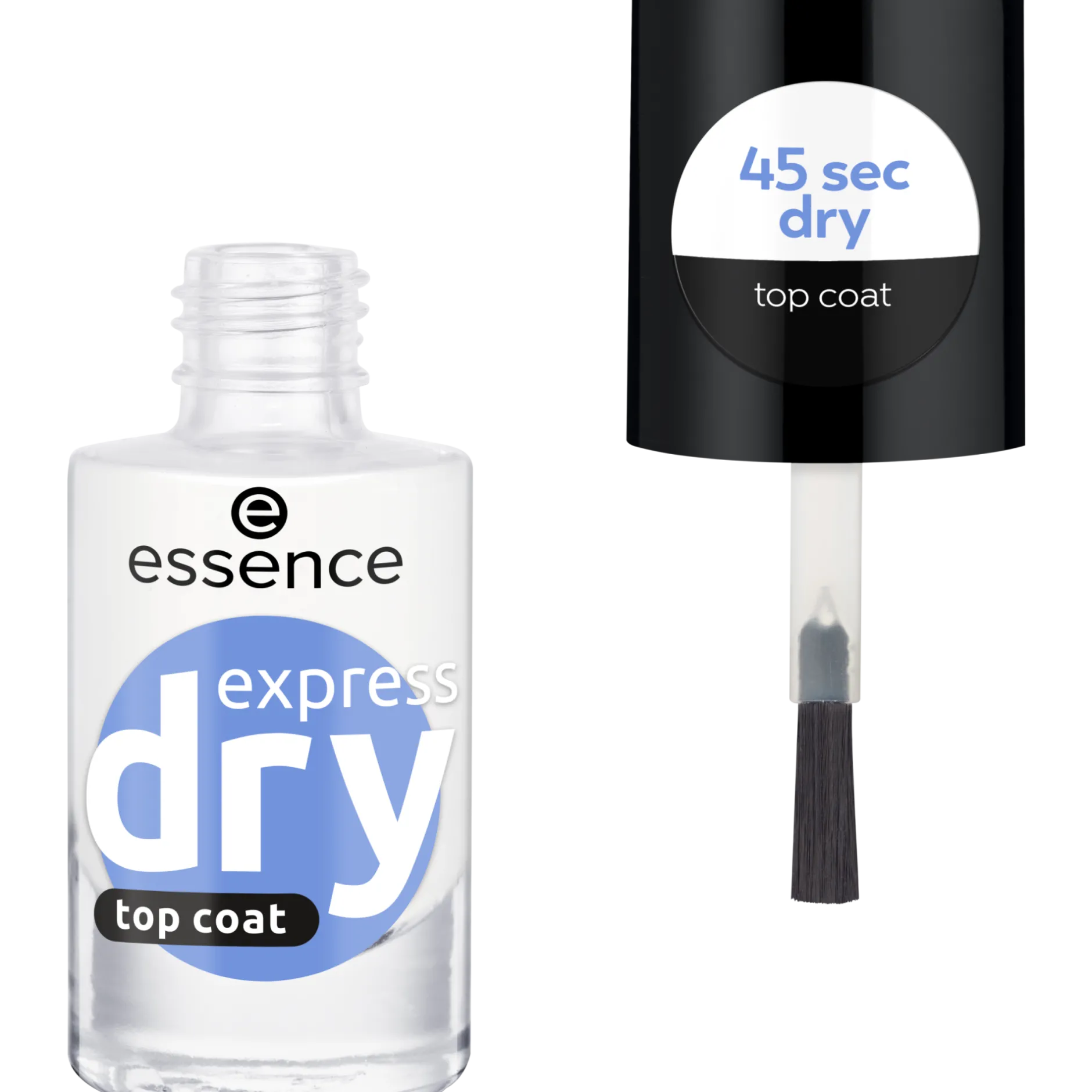Top- En Basecoat^essence express dry topcoat