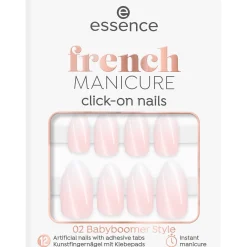 Nail Art^essence french MANICURE click-on kunstnagels 02 - Babyboomer Style
