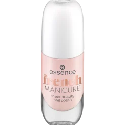 Nagellak^essence french MANICURE sheer beauty nail polish 01 - peach please!