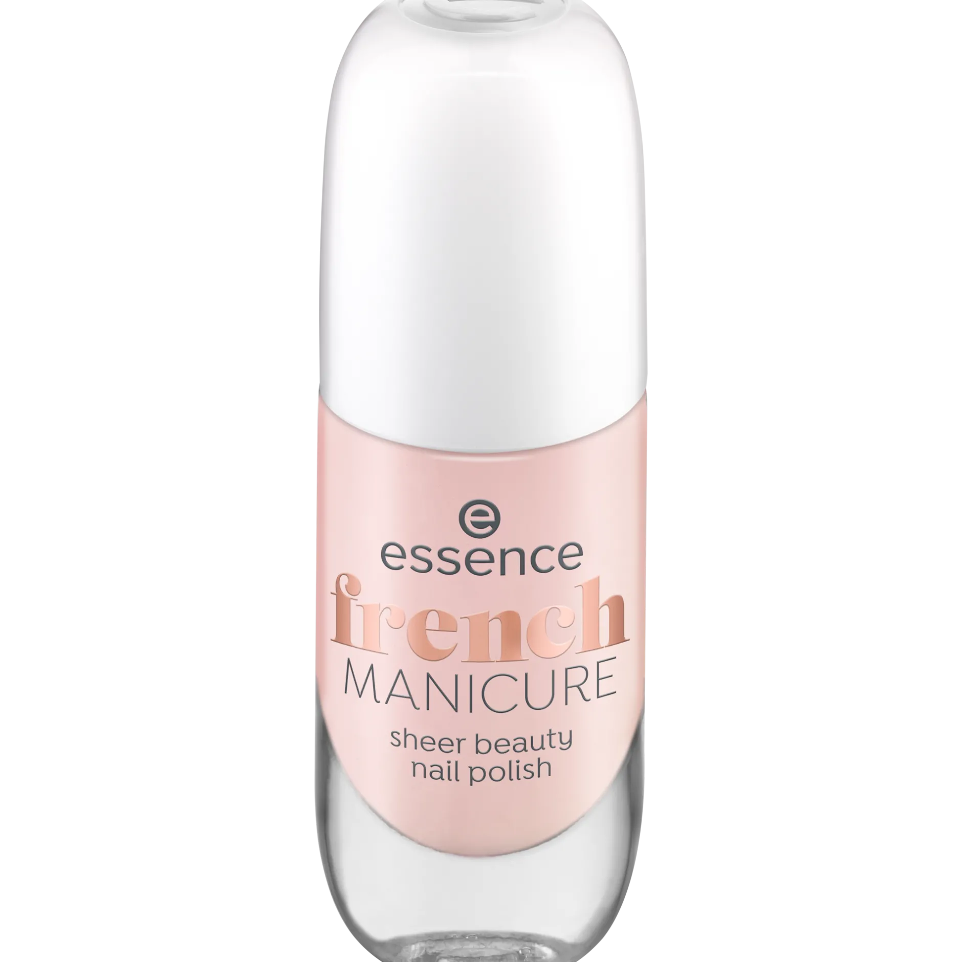 Nagellak^essence french MANICURE sheer beauty nail polish 01 - peach please!
