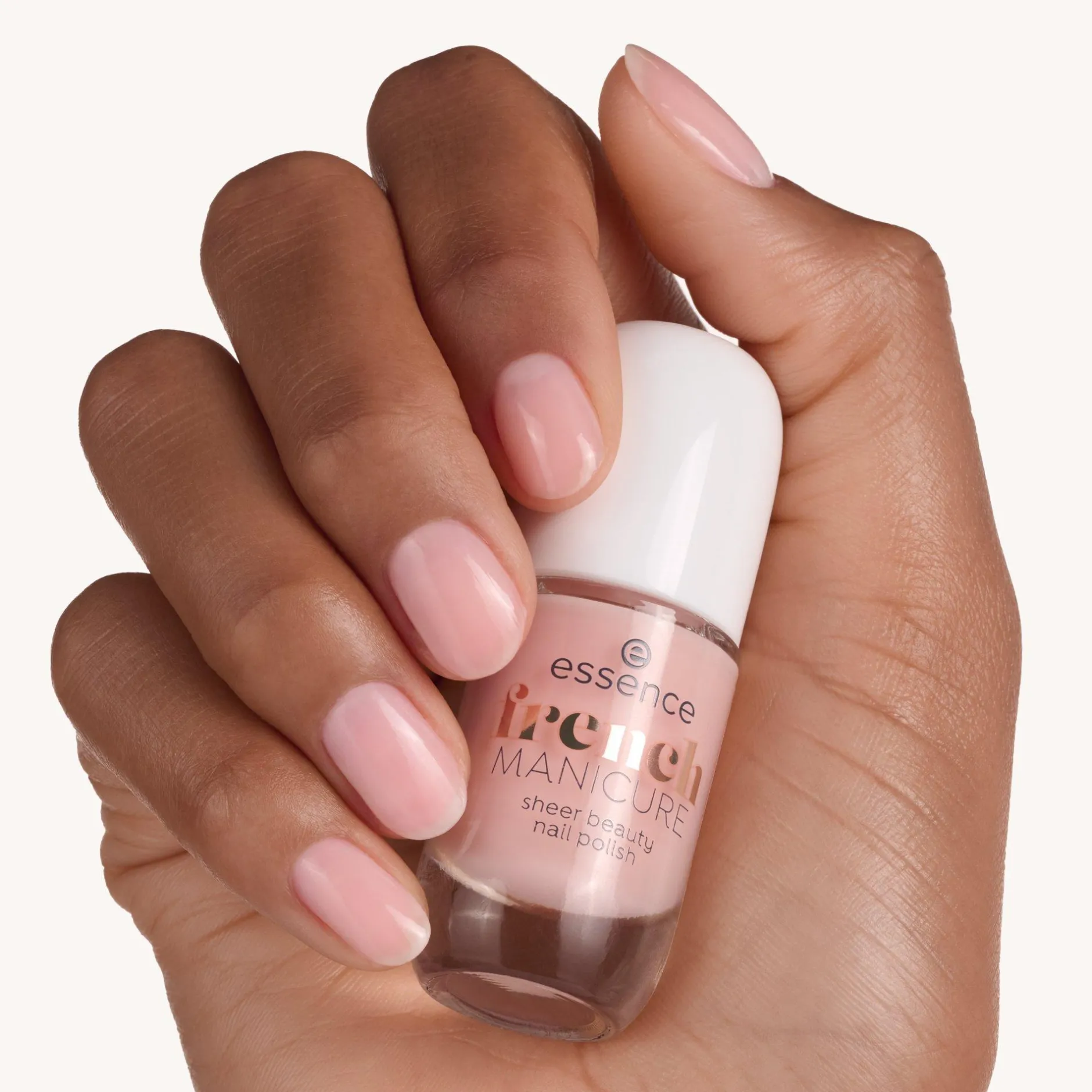 Nagellak^essence french MANICURE sheer beauty nail polish 02 - rosé on ice