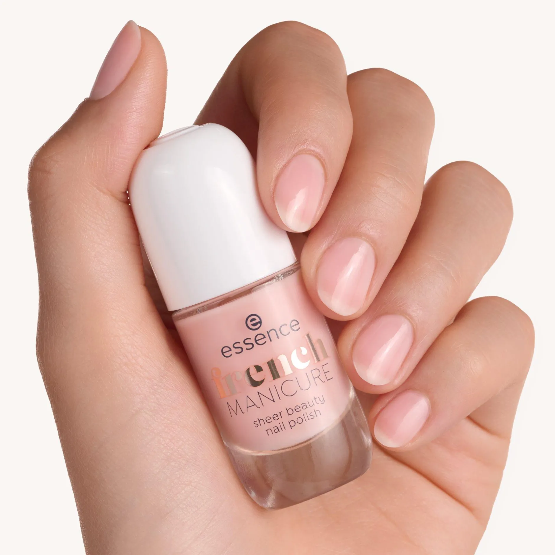 Nagellak^essence french MANICURE sheer beauty nail polish 02 - rosé on ice