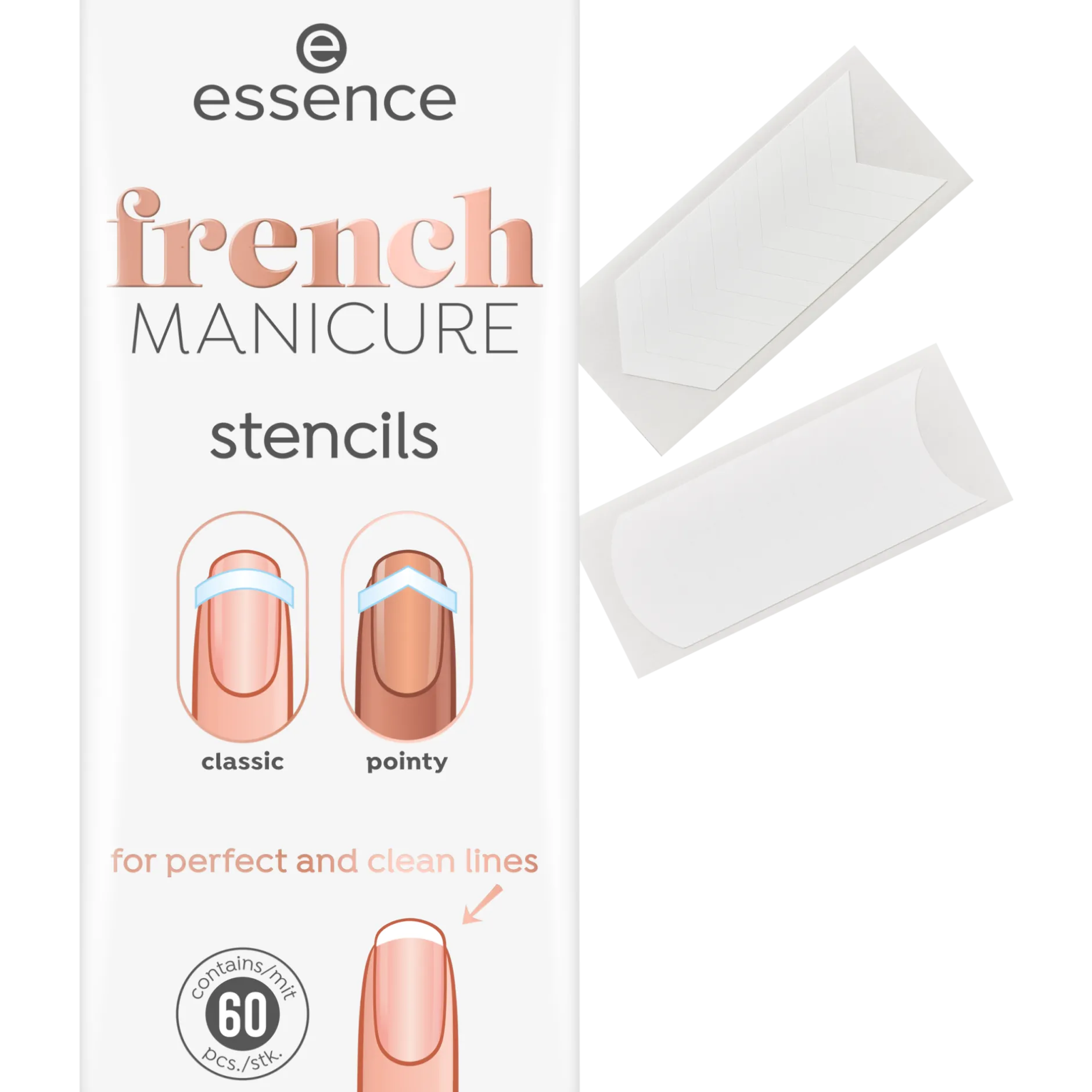 Nail Art^essence french MANICURE sjablonen