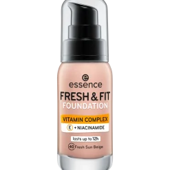 Foundation^essence FRESH & FIT FOUNDATION 40 - fresh sun beige