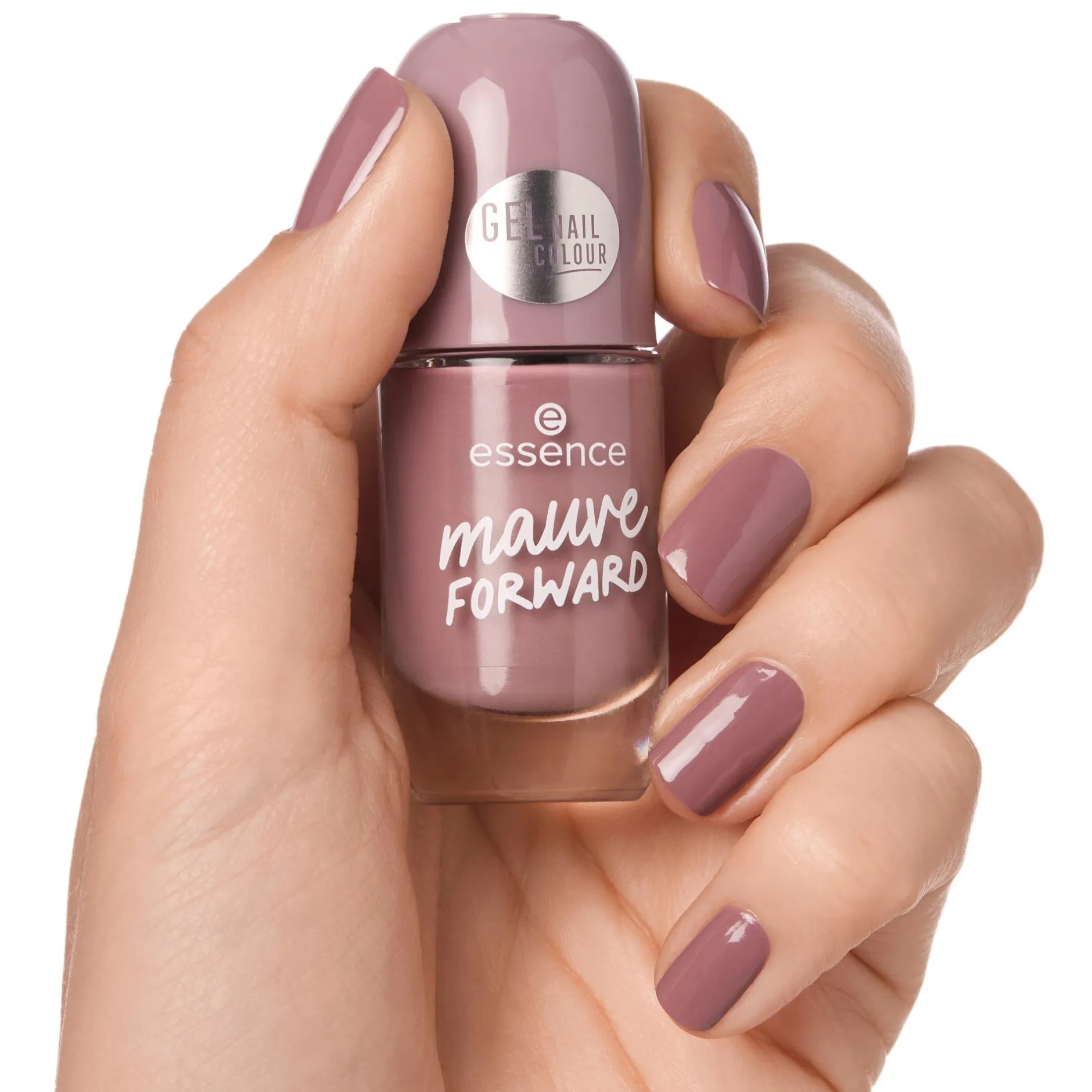 Nagellak^essence gel nail colour 24 - mauve FORWARD