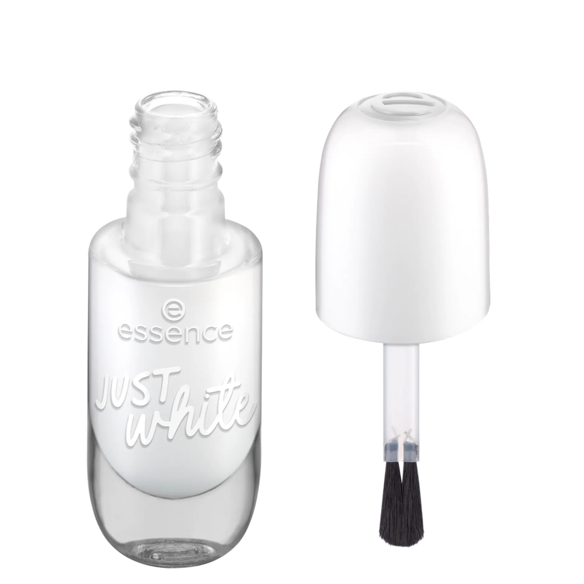 Nagellak^essence gel nail colour 33 - JUST white