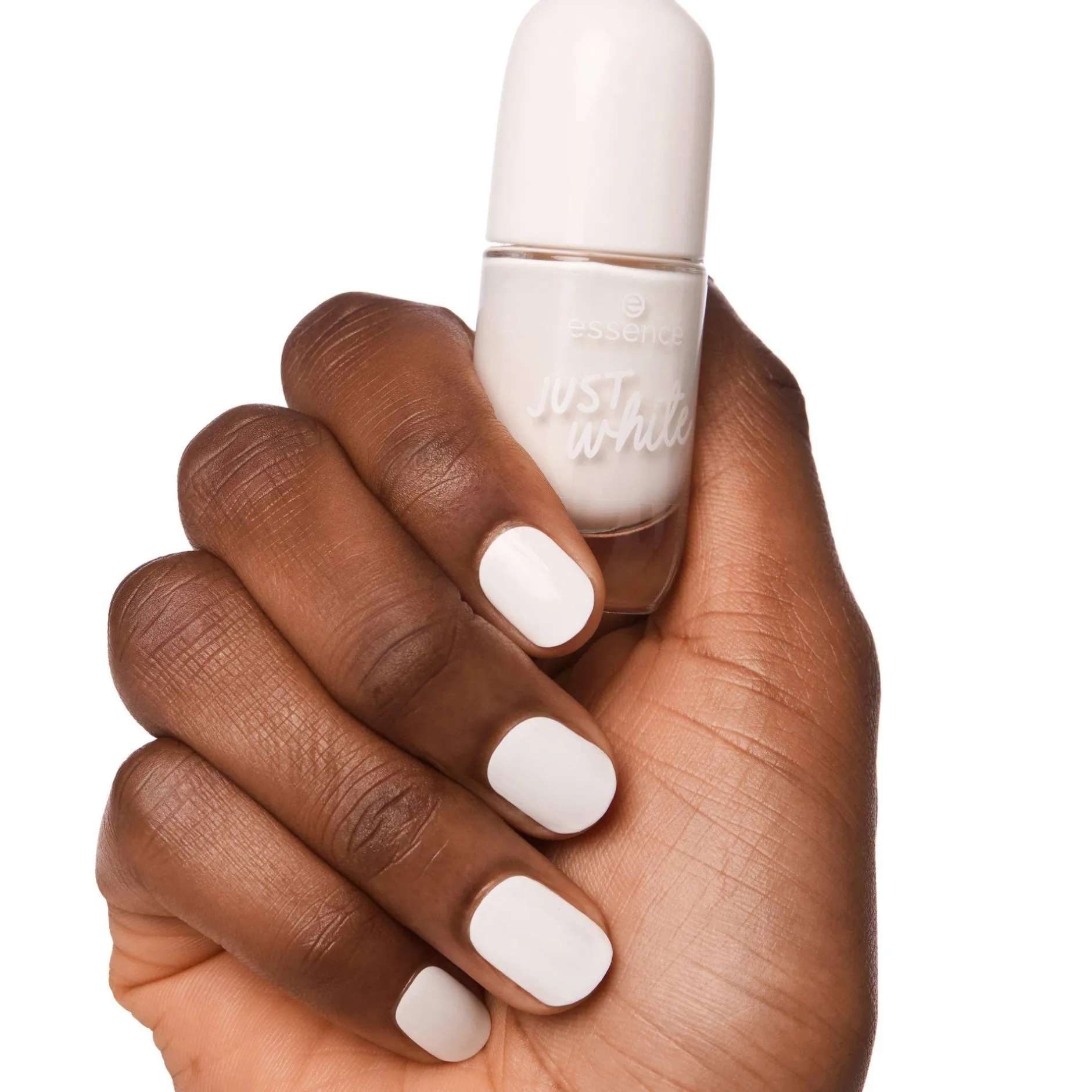 Nagellak^essence gel nail colour 33 - JUST white