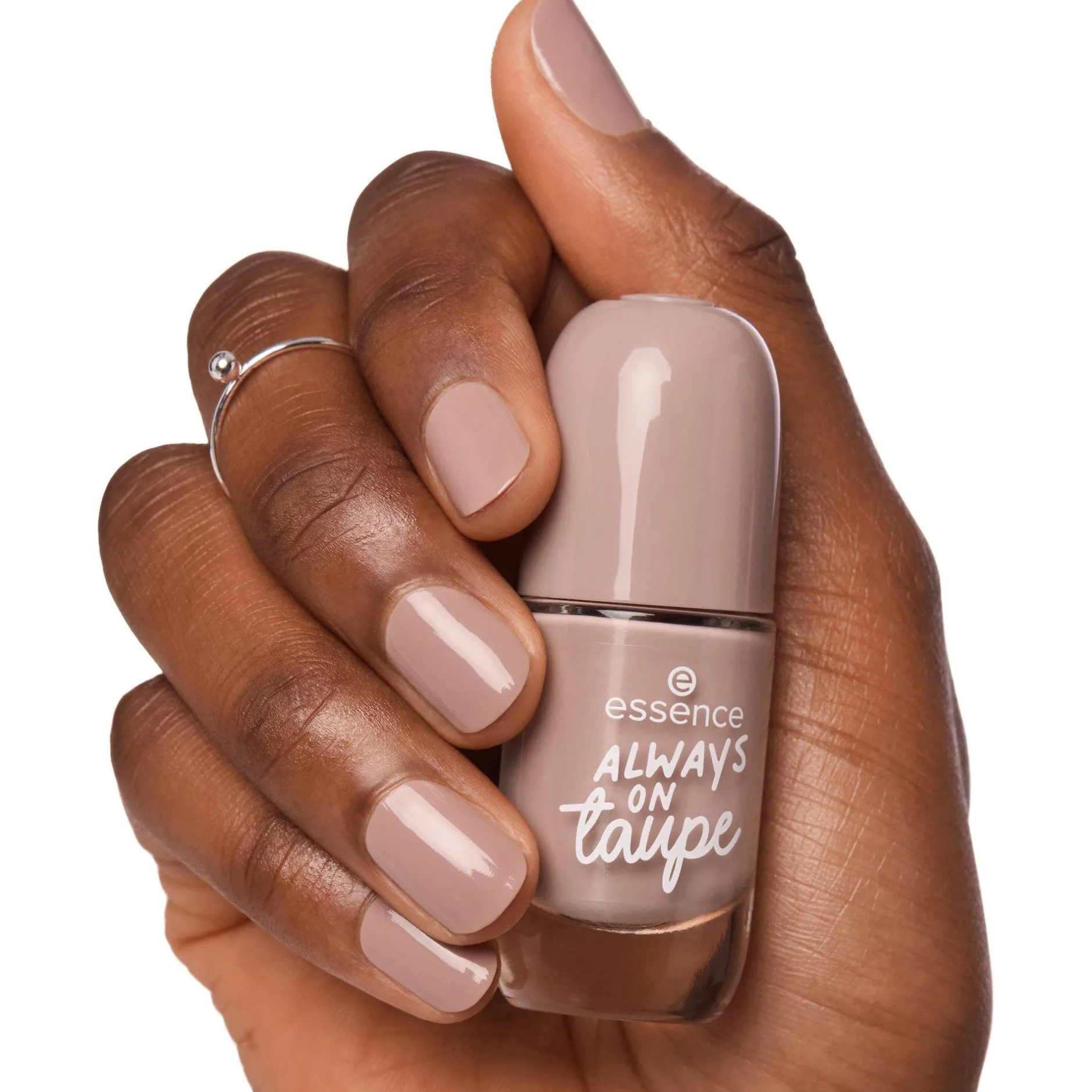 Nagellak^essence gel nail colour 37 - ALWAYS ON taupe