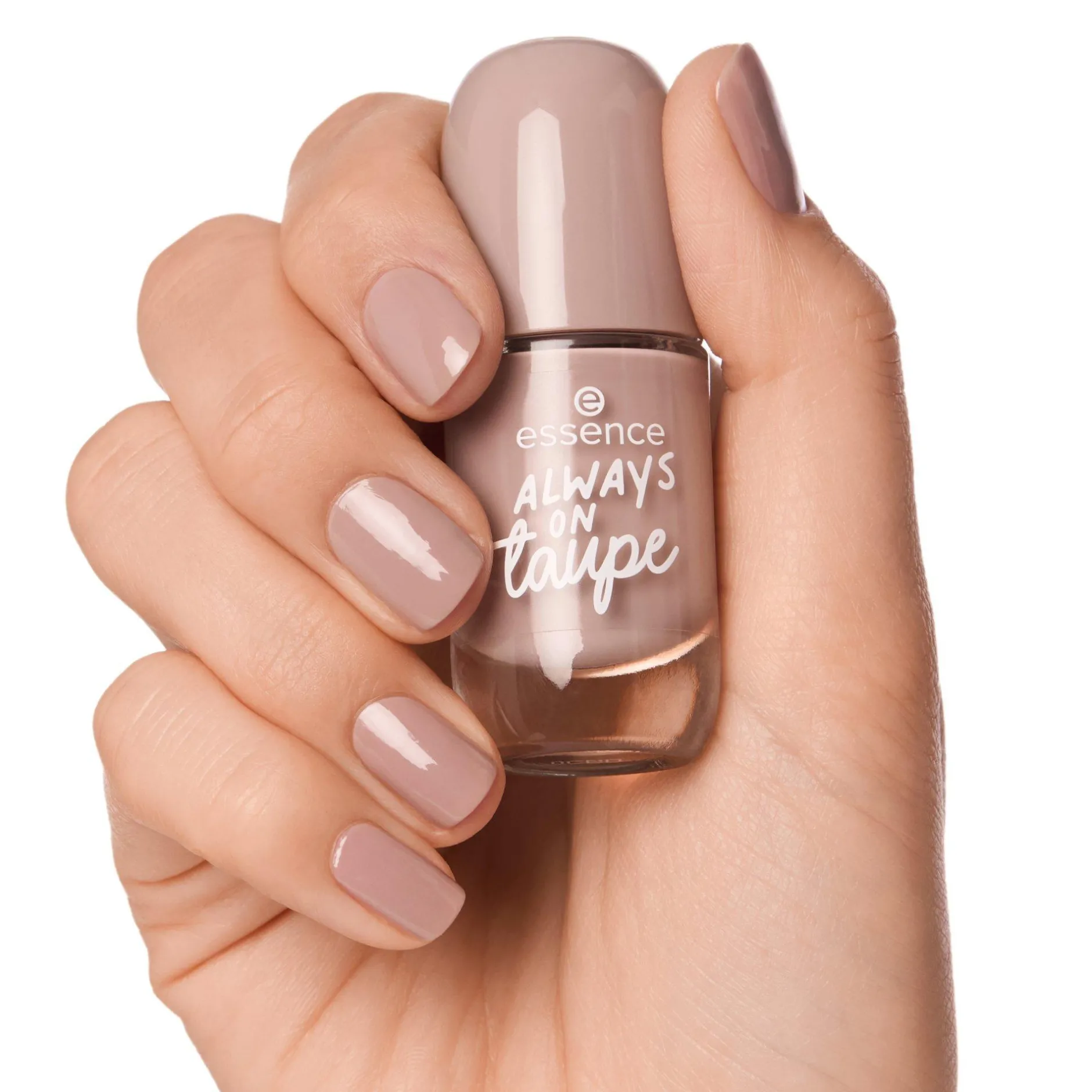 Nagellak^essence gel nail colour 37 - ALWAYS ON taupe