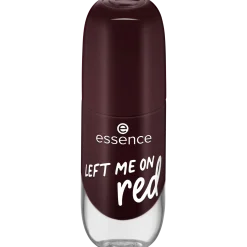 Nagellak^essence gel nail colour 72 - LEFT ME ON red