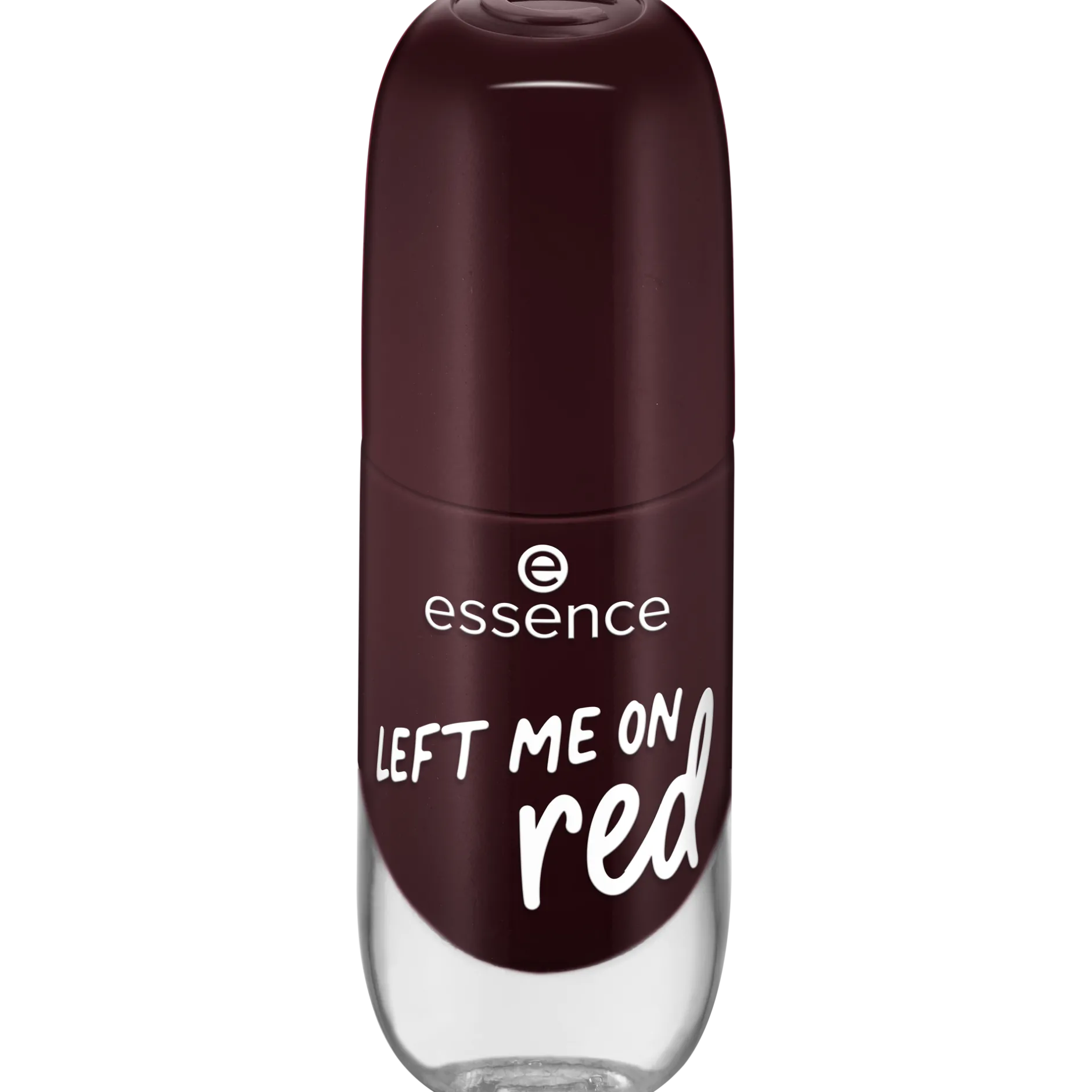 Nagellak^essence gel nail colour 72 - LEFT ME ON red