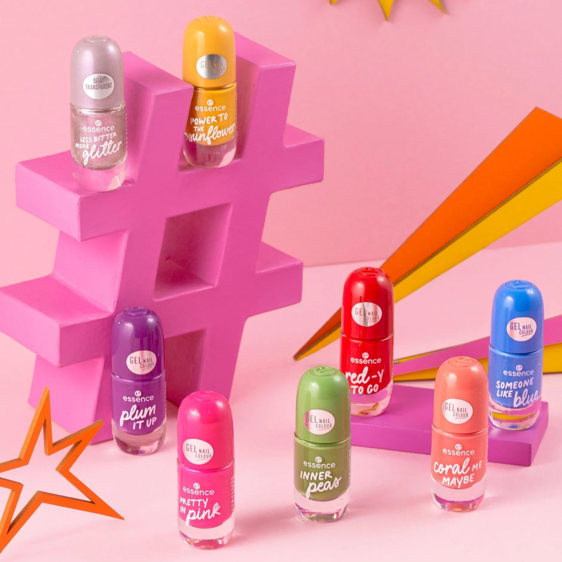 Nagellak^essence gel nail colour 56 - red-y TO GO