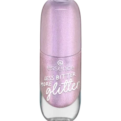Nagellak^essence gel nail colour 58 - LESS BITTER MORE glitter