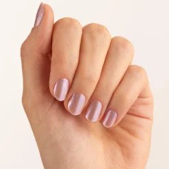 Nagellak^essence gel nail colour 58 - LESS BITTER MORE glitter