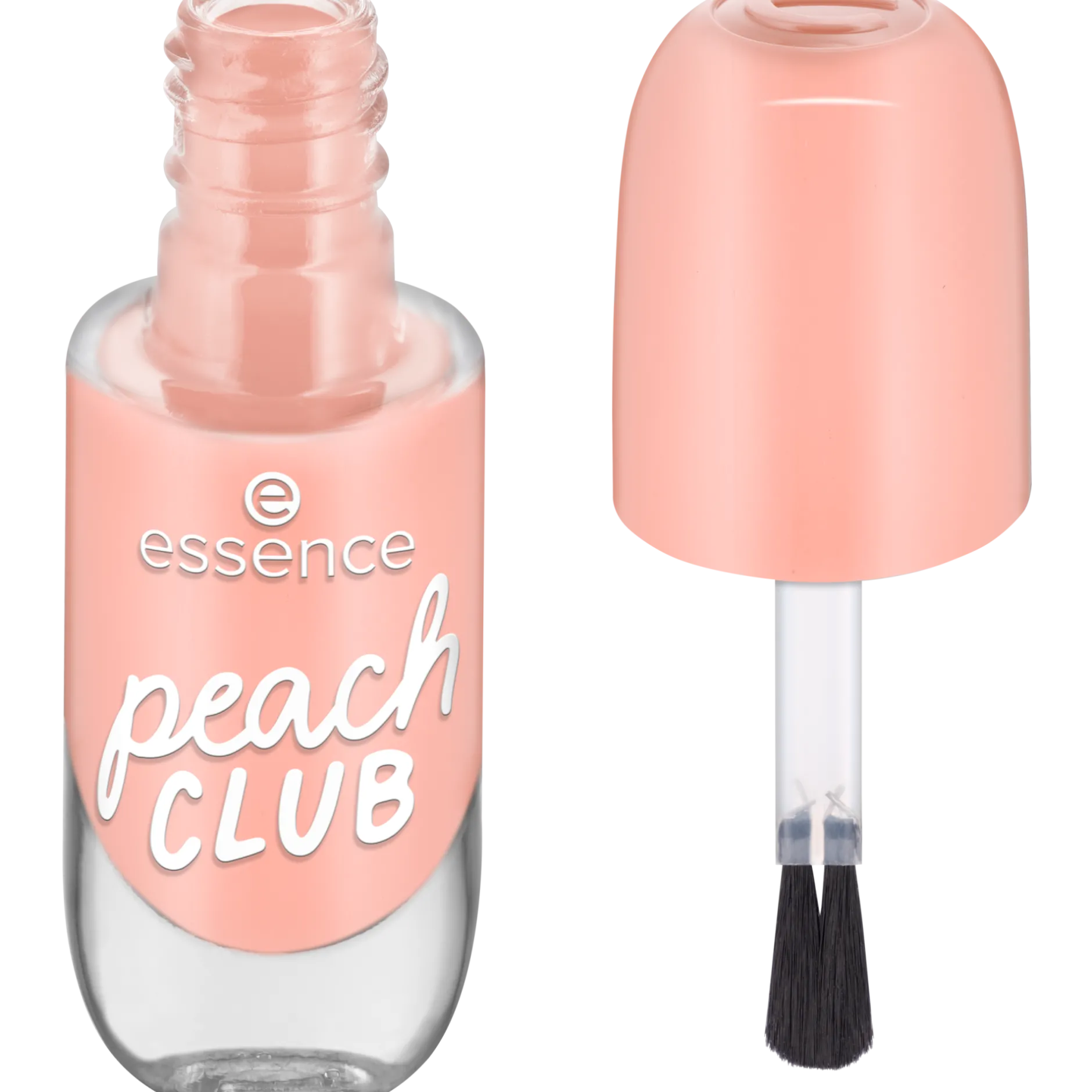Nagellak^essence gel nail colour 68 - peach CLUB