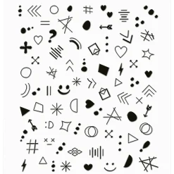 Nail Art^essence get your ink on nail sticker -