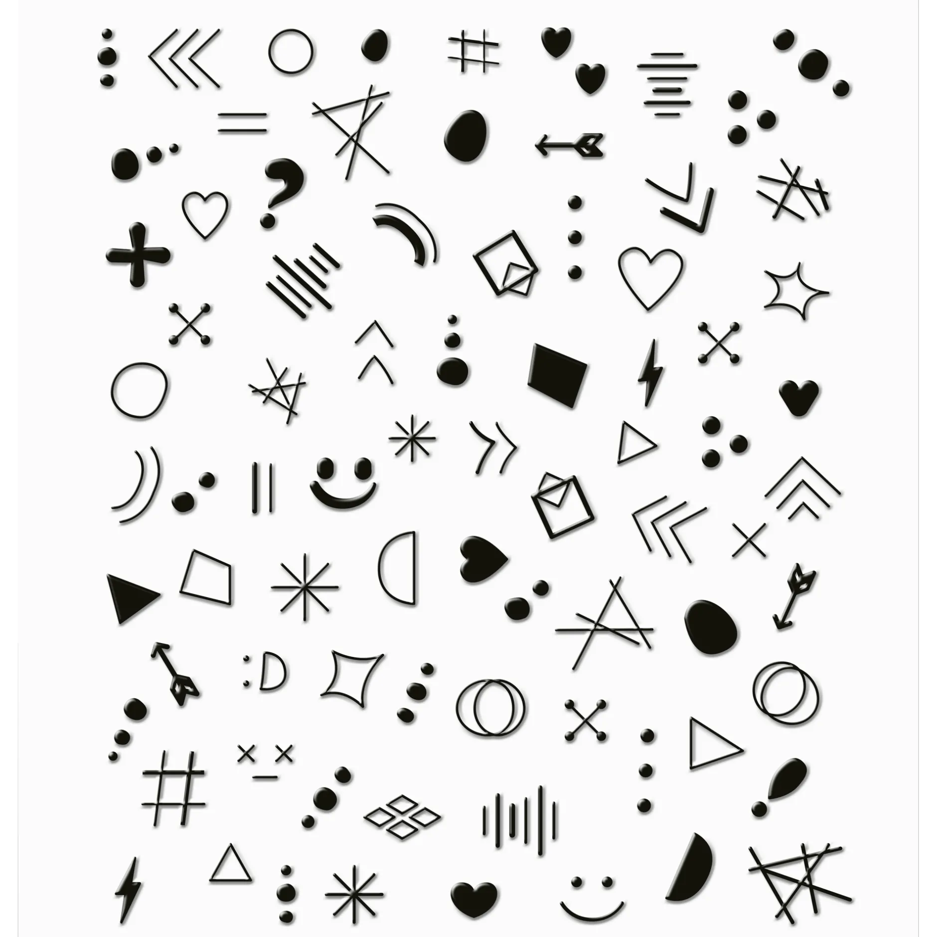 Nail Art^essence get your ink on nail sticker -