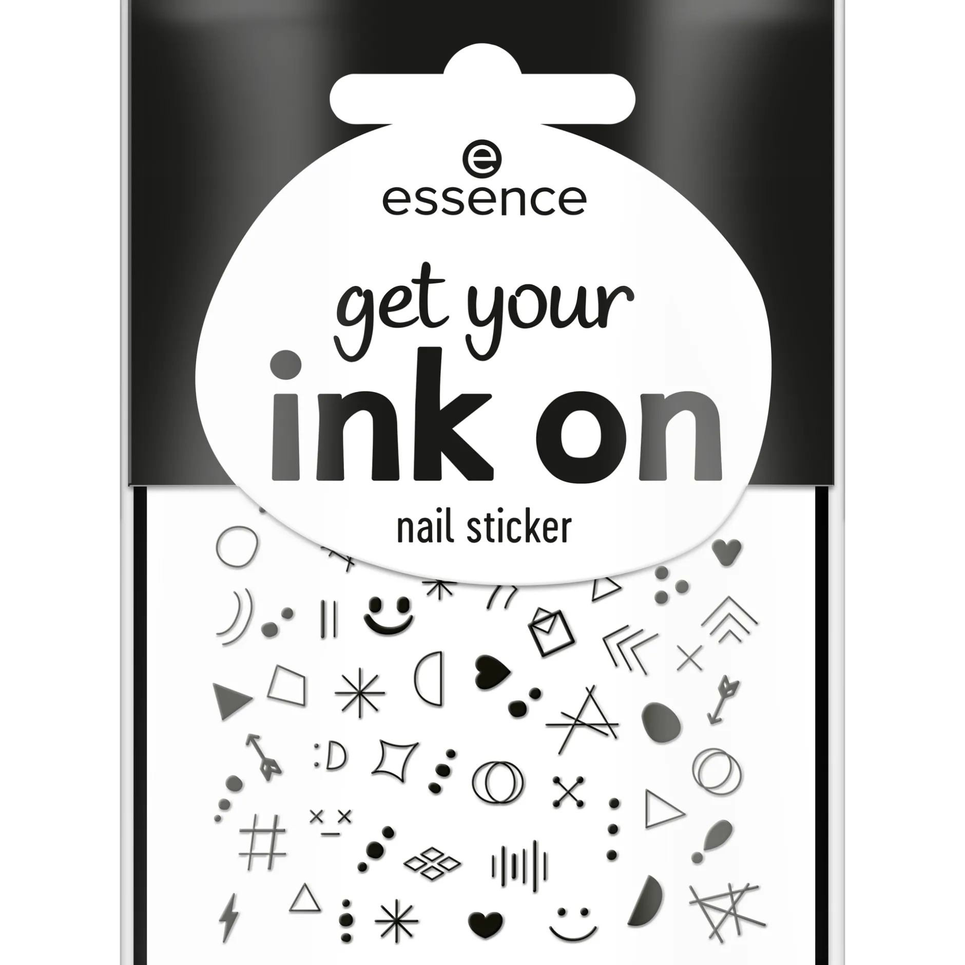 Nail Art^essence get your ink on nail sticker -