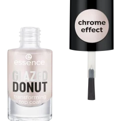 Top- En Basecoat^essence GLAZED DONUT transformerende topcoat -