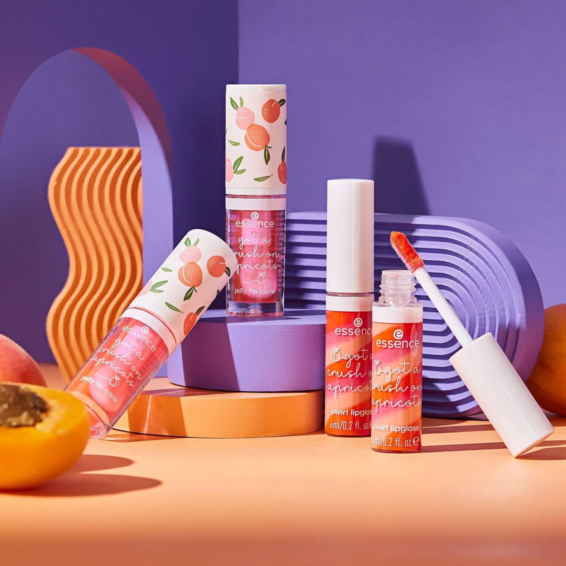 Lipgloss^essence got a crush on apricots jelly lipverzorging