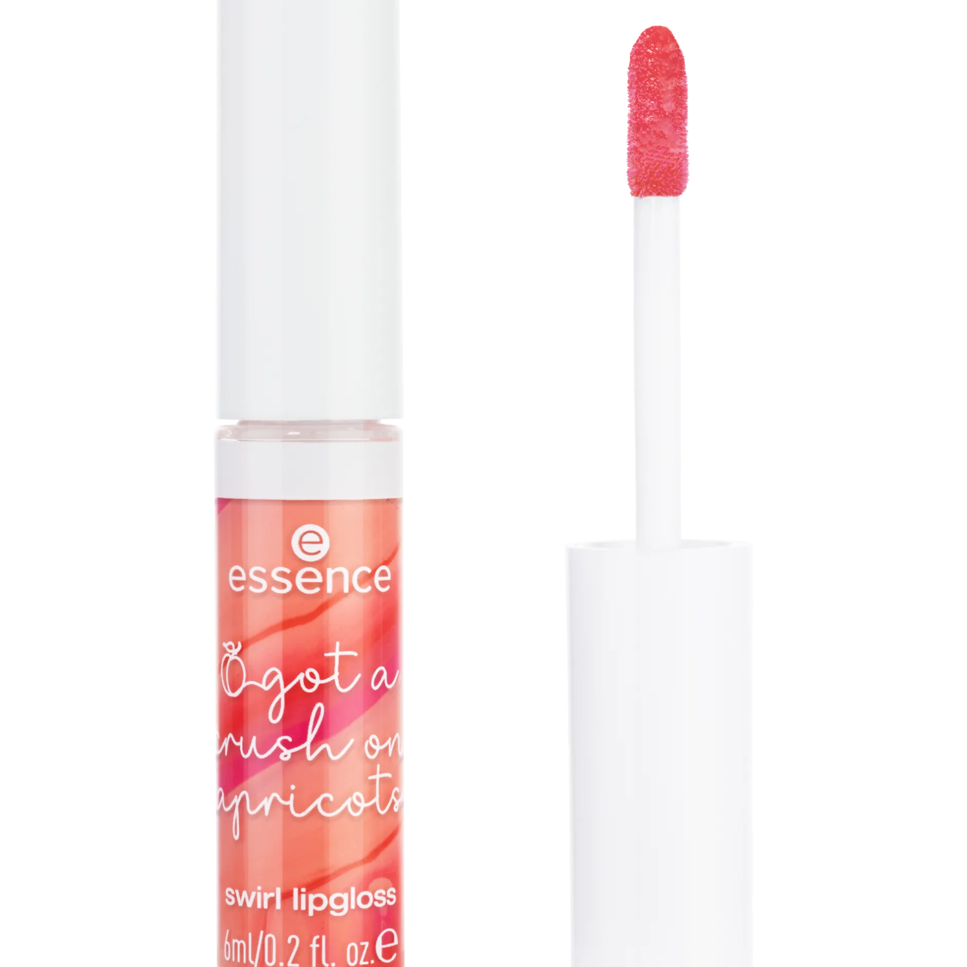 Lipgloss^essence got a crush on apricots swirl lipgloss