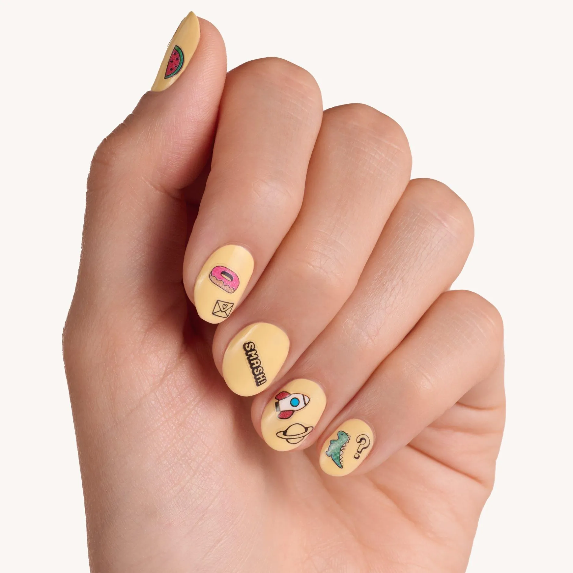 Nail Art^essence happiness looks good on you nagelsticker -