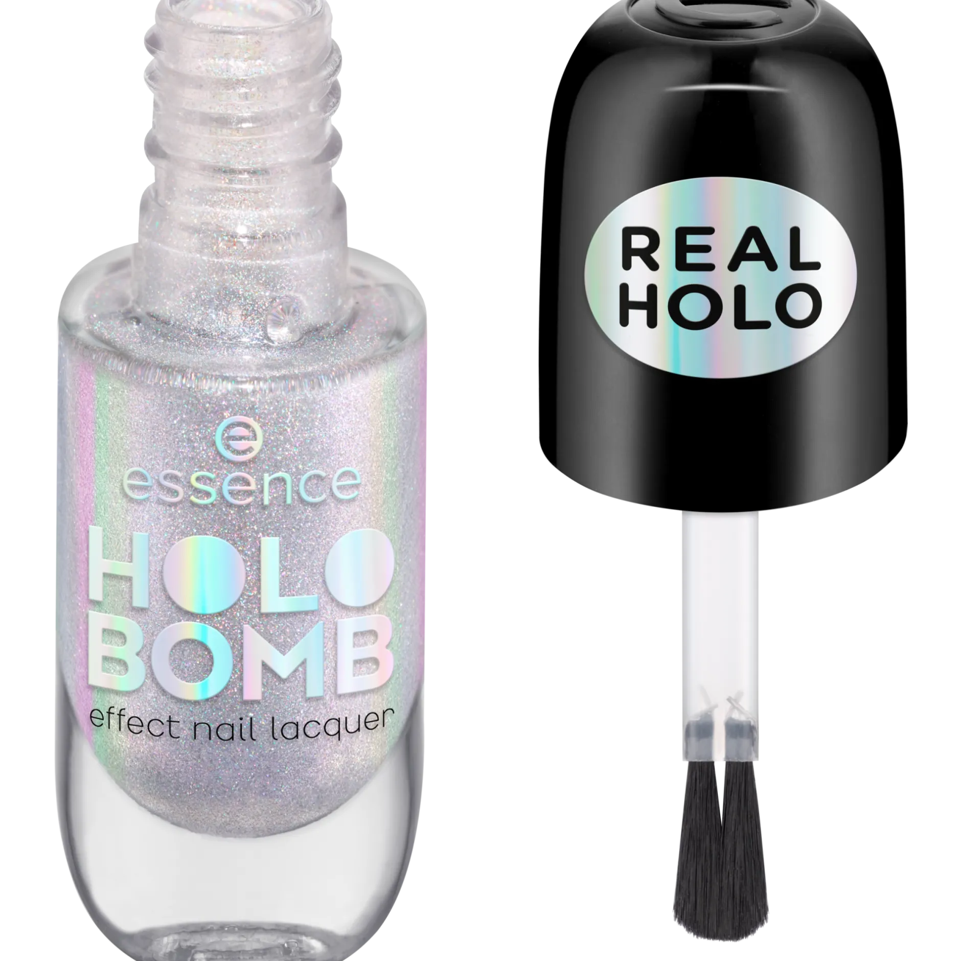 Nagellak^essence HOLO BOMB effect nagellak 01 - Ridin' Holo