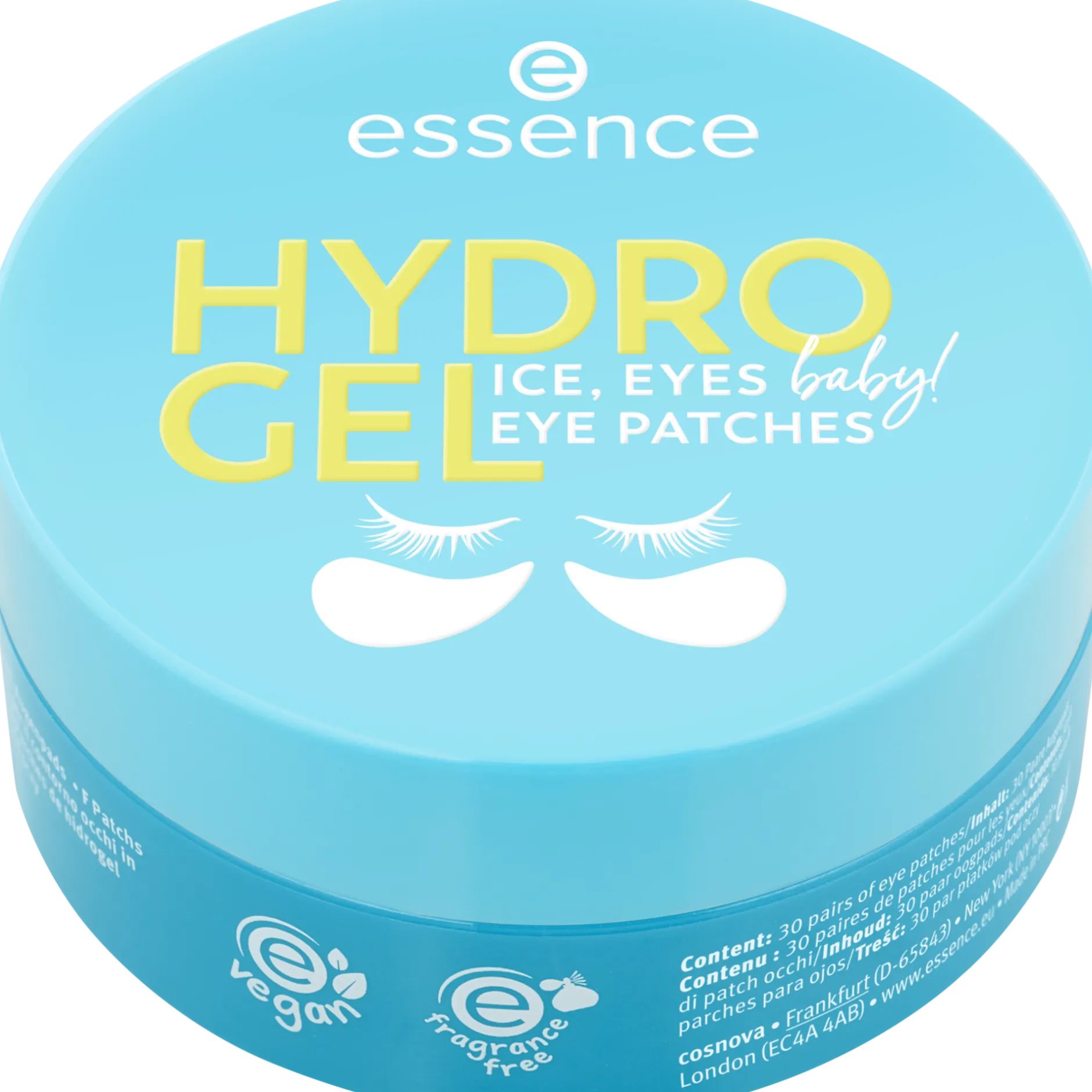 Gezichtsverzorging^essence HYDRO GEL oogpatches ICE, EYES, baby! 30 paar