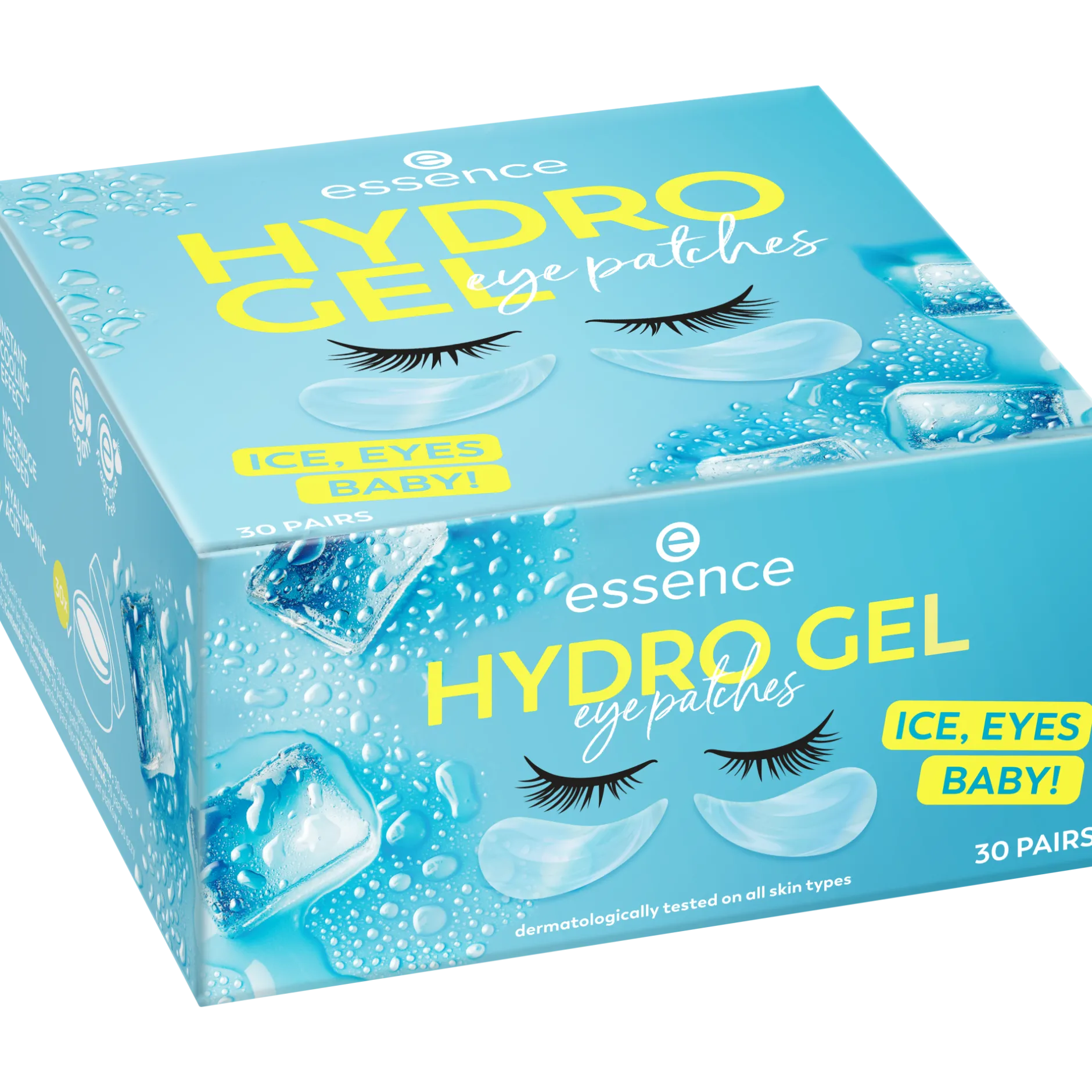 Gezichtsverzorging^essence HYDRO GEL oogpatches ICE, EYES, baby! 30 paar