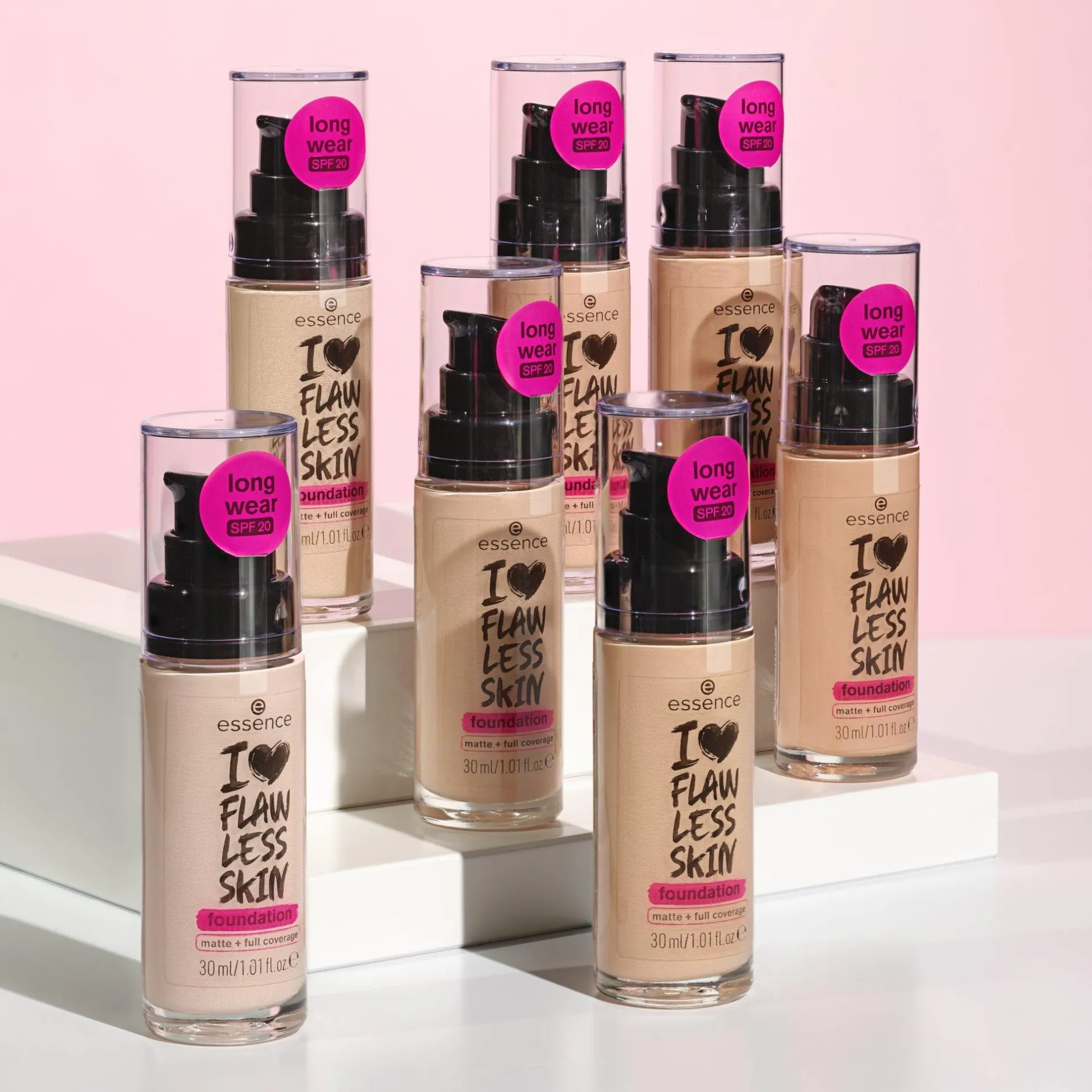 Foundation^essence I LOVE FLAWLESS SKIN foundation 70 - Light Sand