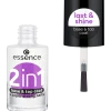 Top- En Basecoat^essence 2 in 1 base & topcoat