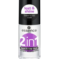 Top- En Basecoat^essence 2 in 1 base & topcoat