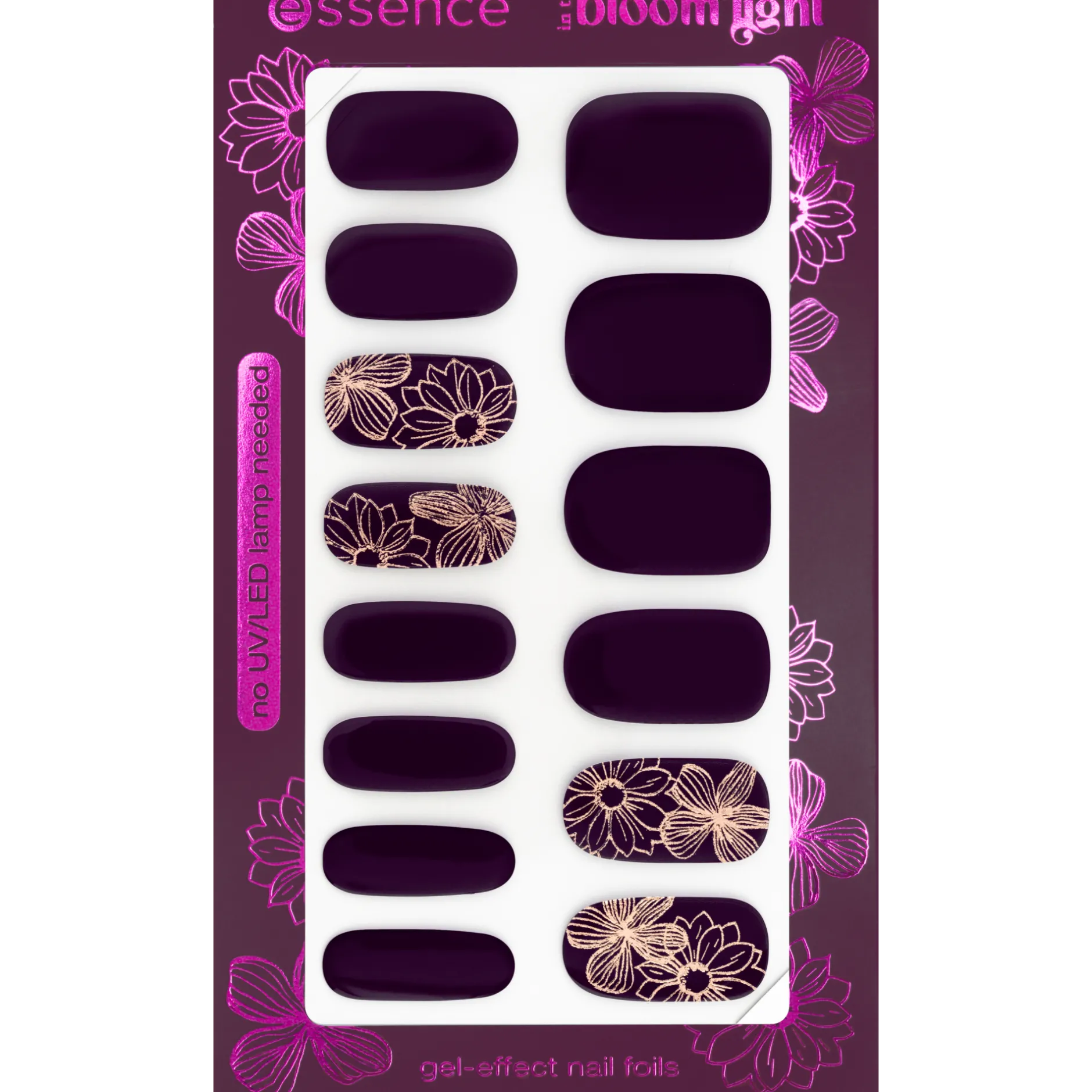 Nail Art^essence in the bloom'light gel-effect nagelfolies