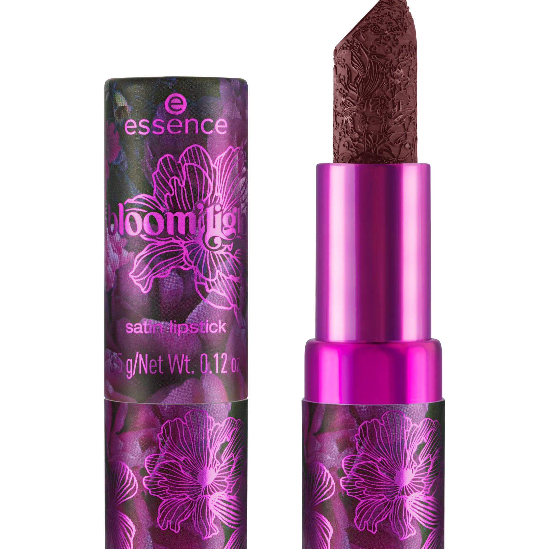 Lipstick^essence in the bloom'light satijnen lipstick