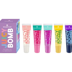 Lipgloss^essence JUICY BOMB glanzende lipgloss set