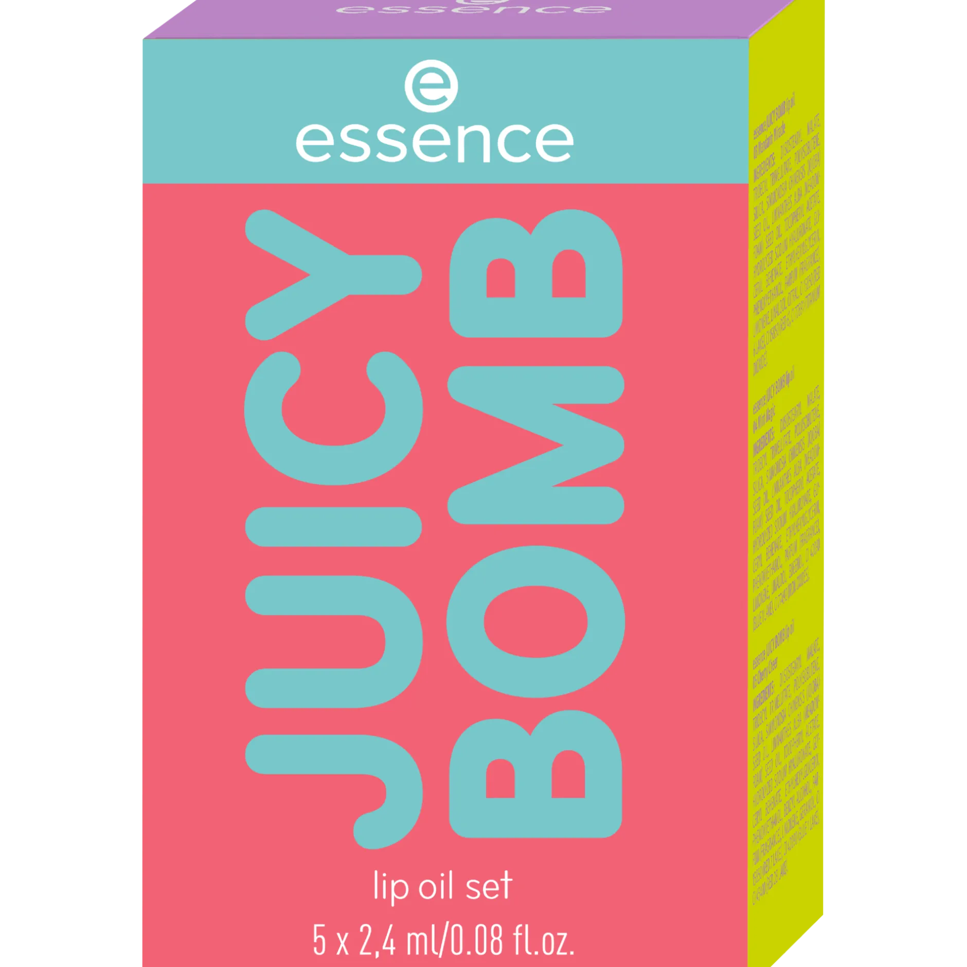 Lipverzorging^essence JUICY BOMB lipolie set